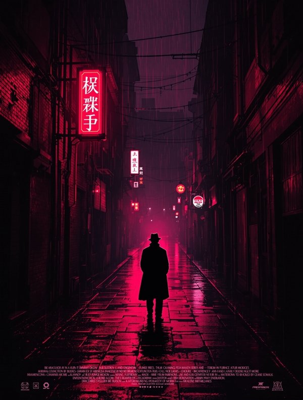 暗夜追踪 轮播海报